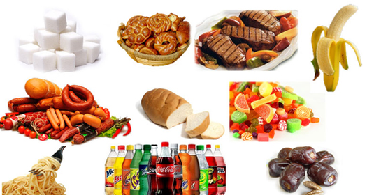 Elimina dalla tua dieta gli alimenti ad alto indice glicemico